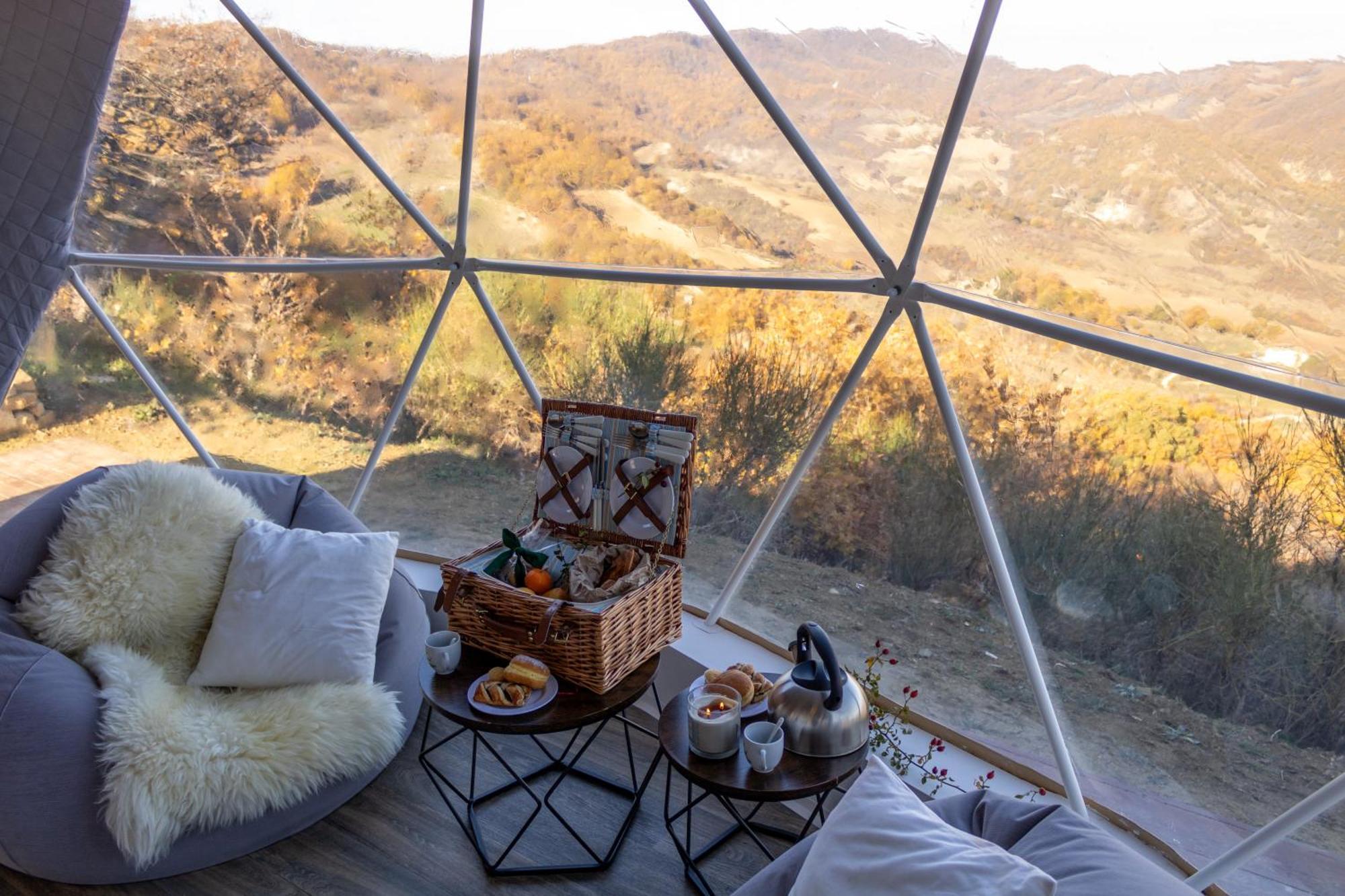 Hotel Aura - Glamping Experience Accettura Exterior foto